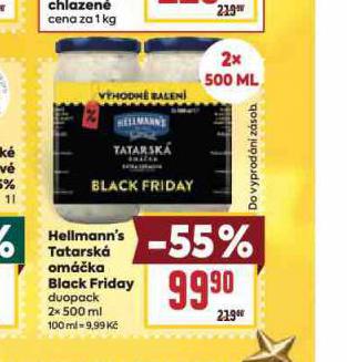 HELLMANNS TATARSK OMKA BLACK FRIDAY