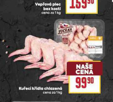 KUŘECÍ KŘÍDLA CHLAZENÁ