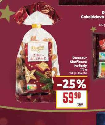 DOUCEUR SKOŘICOVÉ HVĚZDY