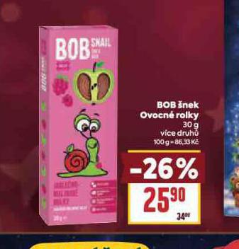 BOB NEK OVOCN ROLKY
