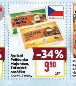 AGRICOL POLIANKA, MAJONZA, TATARSK OMKA