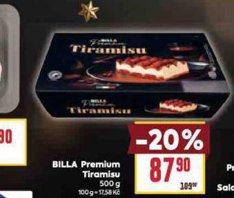 BILLA PREMIUM TIRAMISU