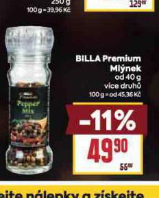 BILLA PREMIUM MLNEK