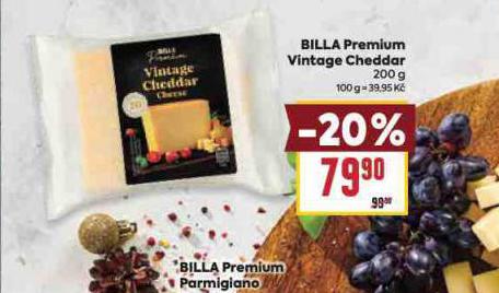 BILLA PREMIUM VINTAGE CHEDDAR