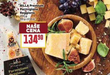 BILLA PRMEIUM PARMIGIANO REGGIANO