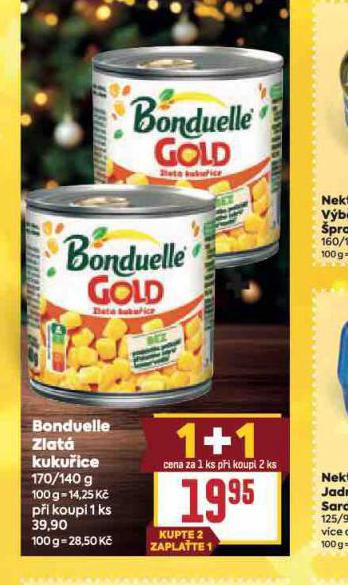 BONDUELELE ZLAT KUKUICE