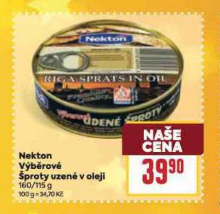 NEKTON VBROV PROTY UZEN V OLEJI