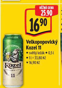 PIVO VELKOPOPOVICKÝ KOZEL