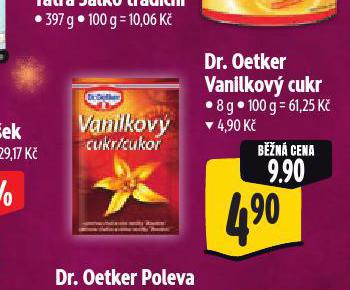 DR. OETKER VANILKOV CUKR