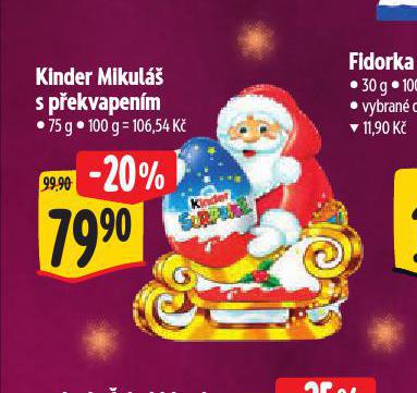 KINDER MIKUL S PEKVAPENM