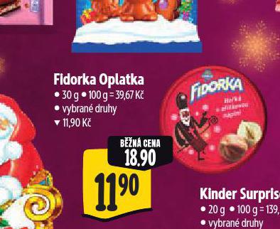 FIDORKA OPLATKA