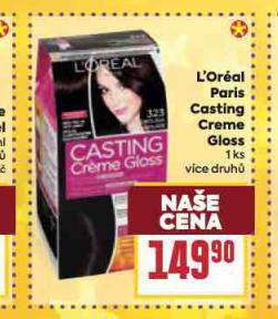 LOREAL PARIS CASTING CRME GLOSS PERMANENTN BARVA NA VLASY