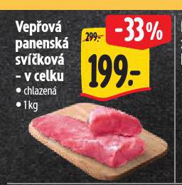 VEPŘOVÁ PANENSKÁ SVÍČKOVÁ