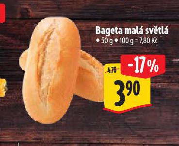 BAGETA MALÁ SVĚTLÁ