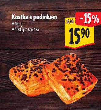 KOSTKA S PUDINKEM
