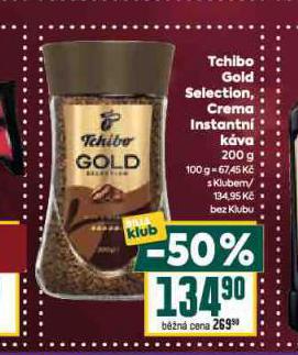 TCHIBO GOLD SELECTION, CREMA INSTANTN KVA