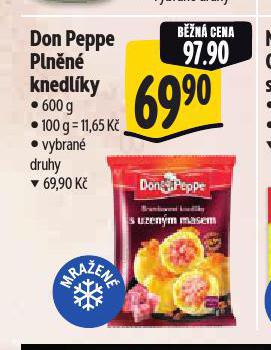 DON PEPPE PLNĚNÉ KNEDLÍKY