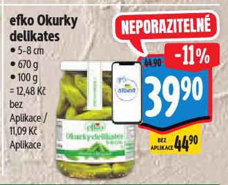 EFKO OKURKY DELIKATES