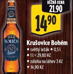 PIVO KRUOVICE BOHM