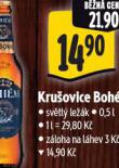 PIVO KRUOVICE BOHM