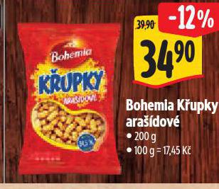 BOHEMIA KŘUPKY ARAŠÍDOVÉ