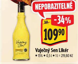 VAJEČNÝ SEN LIKÉR