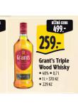 GRANT'S TRIPLE WOOD WHISKY