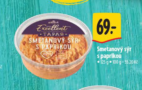 SMETANOVÝ SÝR S PAPRIKOU