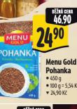 MENU GOLD POHANKA