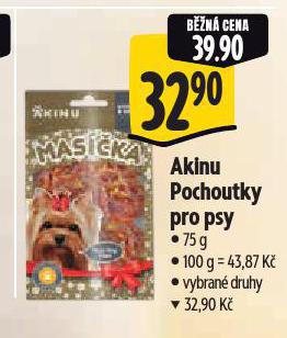 AKINU POCHOUTKY PRO PSY