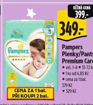 PAMPERS DTSK PLENKY