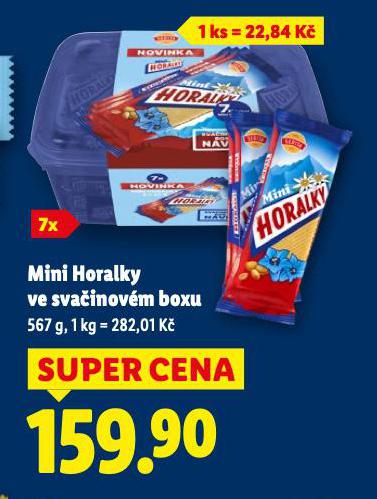 MINI HORALKY VE SVAČINOVÉM BOXU