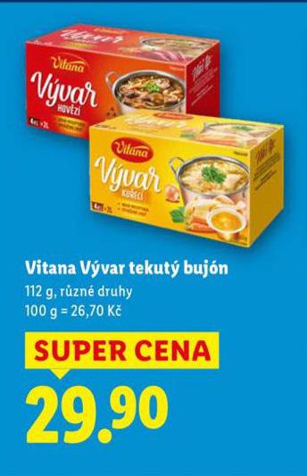 VITANA VÝVAR TEKUTÝ BUJÓN