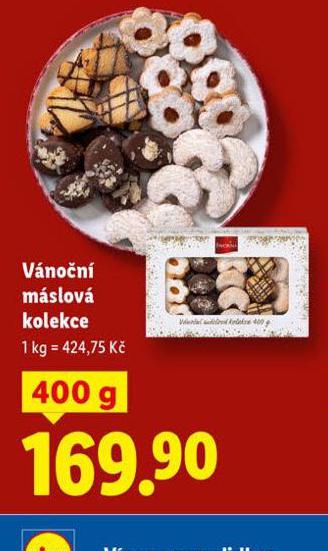 VÁNOČNÍ MÁSLOVÁ KOLEKCE
