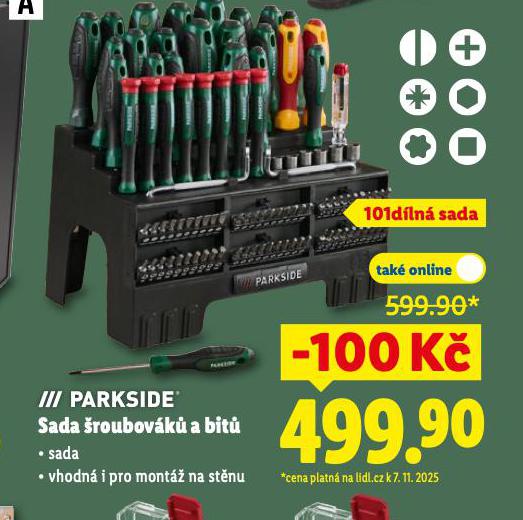 SADA ŠROUBOVÁKŮ A BITŮ