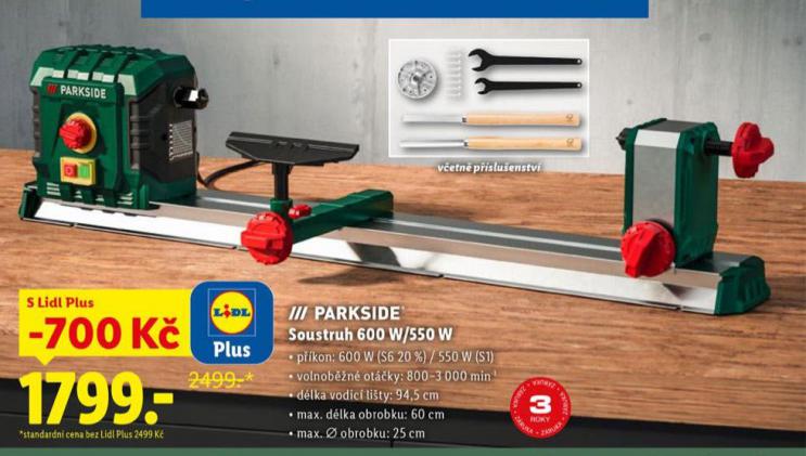 SOUSTRUH 600 W / 550 W