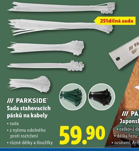 SADA STAHOVACCH PSK NA KABELY