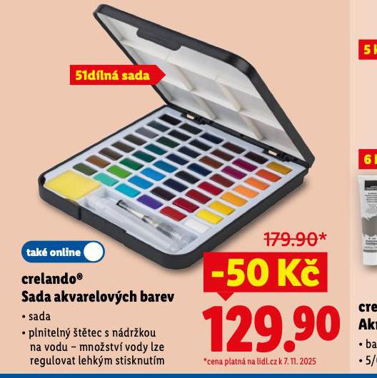 SADA AKVARELOVÝCH BAREV