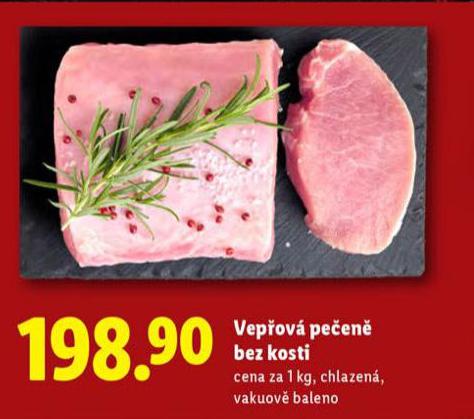 VEPŘOVÁ PEČENĚ BEZ KOSTI