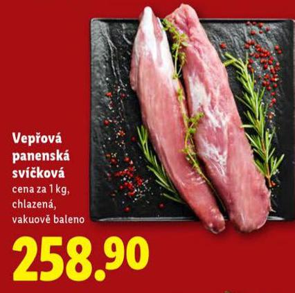 VEPŘOVÁ PANENSKÁ SVÍČKOVÁ