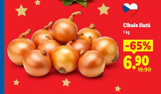CIBULE ŽLUTÁ