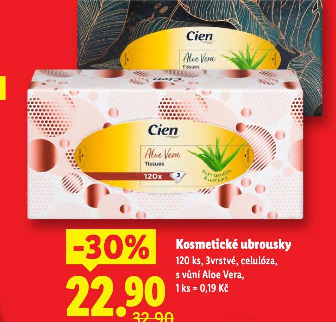 KOSMETICKÉ UBROUSKY