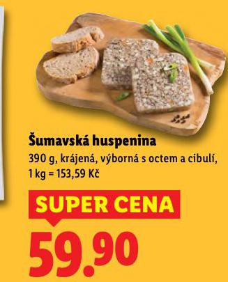 ŠUMAVSKÁ HUSPENINA
