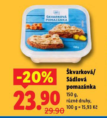 SÁDLOVÁ POMAZÁNKA