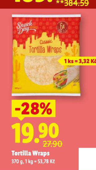 TORTILLA WRAPS