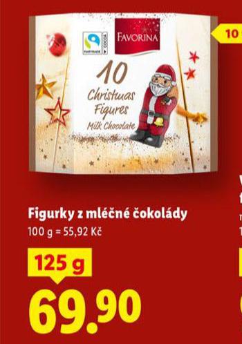 FIGURKY Z MLÉČNÉ ČOKOLÁDY