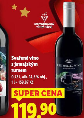 SVAŘENÉ VÍNO S JAMAJSKÝM RUMEM