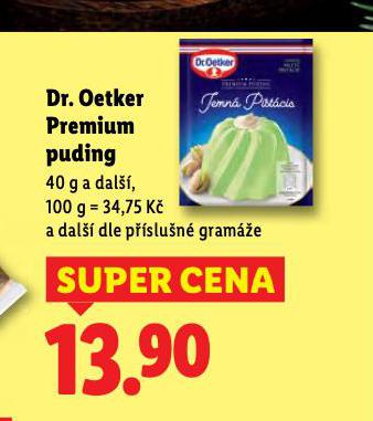 DR. OETKER PREMIUM PUDING