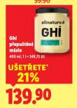 GHÍ PŘEPUŠTĚNÉ MÁSLO