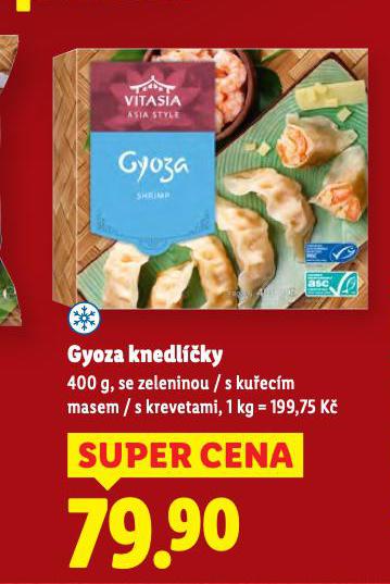 GYOZA KNEDLÍČKY